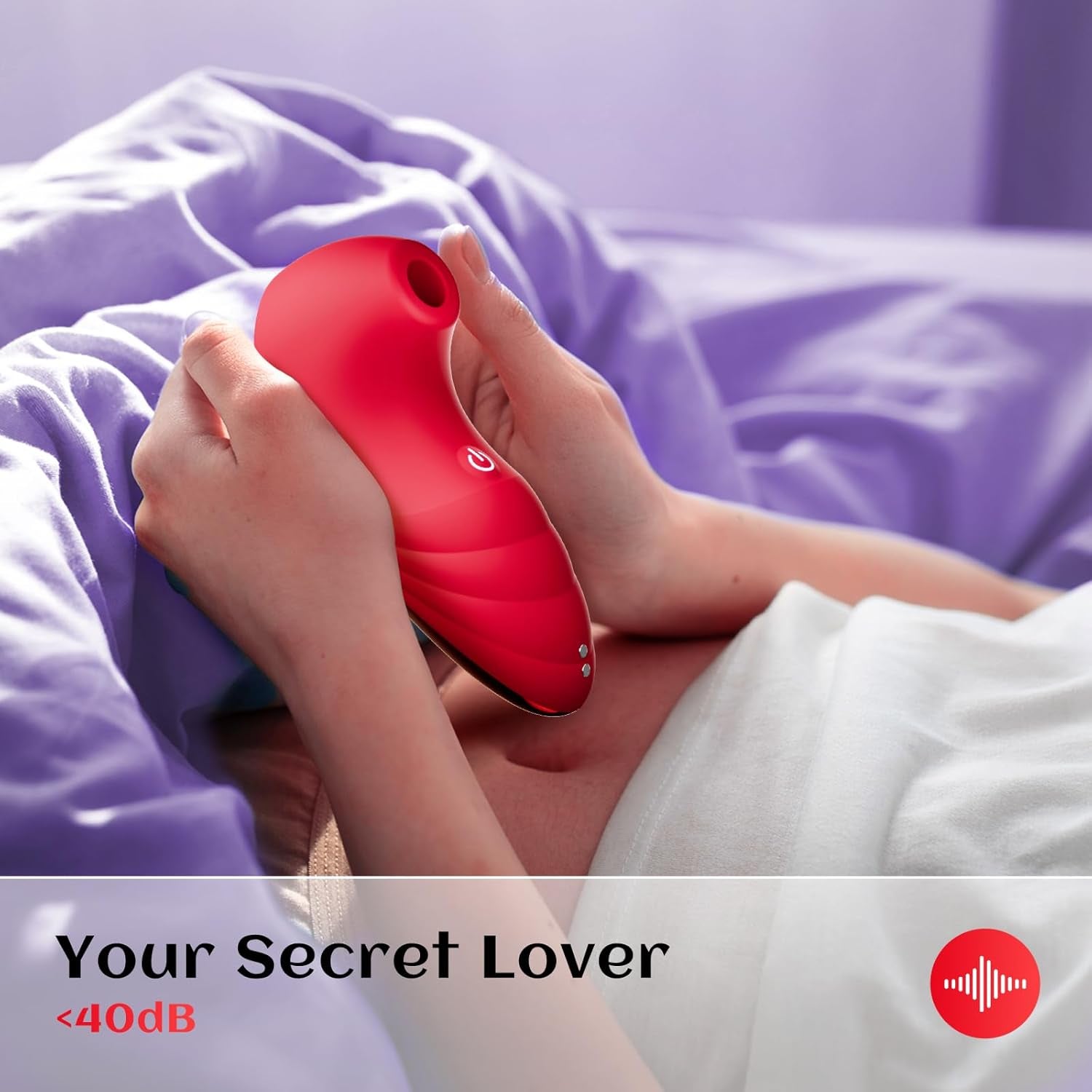 Vibrator Adult Sex Toys - AI Sync Rose Toy Adult Toys for Women Clitoral Nipple Sucker Vibrators with 7 Sucking & Vibrating Modes, Womens Rose Sex Toy Suction Vibrator for Woman Couples - SinfulX - 