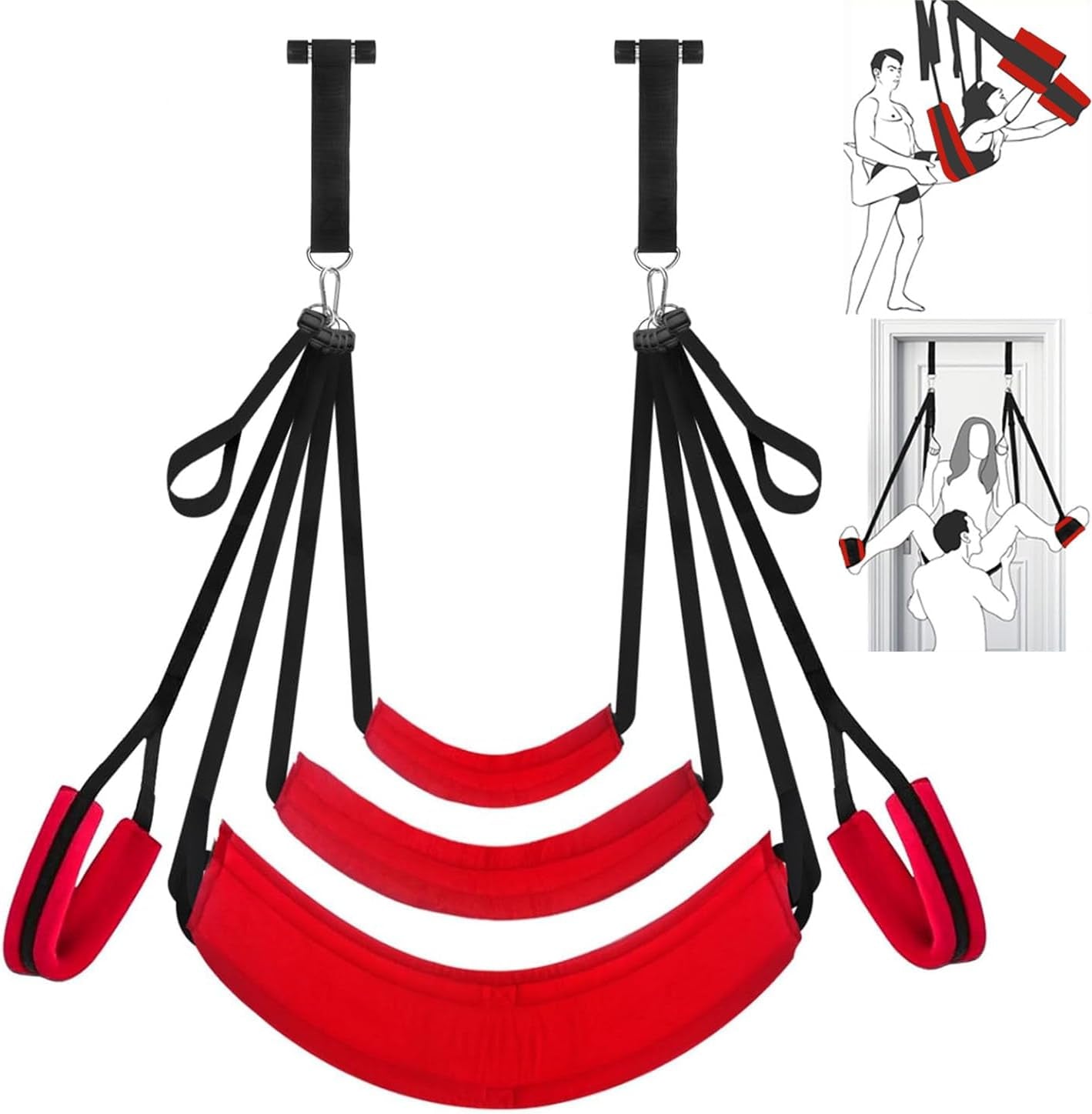ShadowLift Adjustable BDSM Door Swing for Couples - SinfulX - 