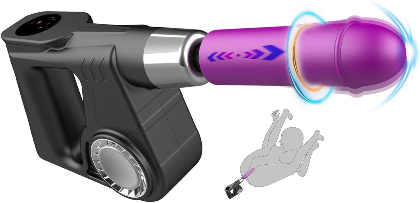 PulseHammer Handheld Thrusting Dildo Sex Machine - SinfulX - 