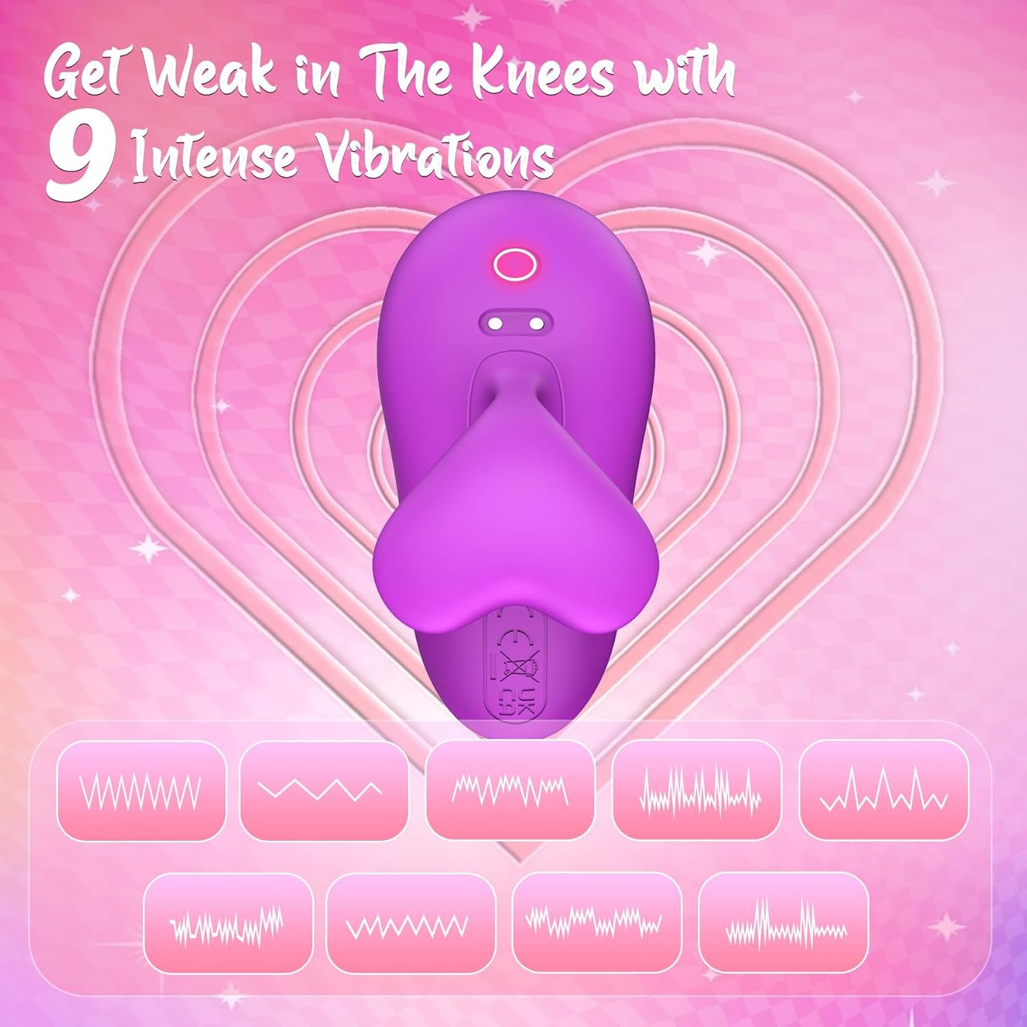LoveGrip Mini Finger Vibrator 9 Modes Quiet Rechargeable - SinfulX - Personal Care > Sexual Wellness > Finger Vibrator