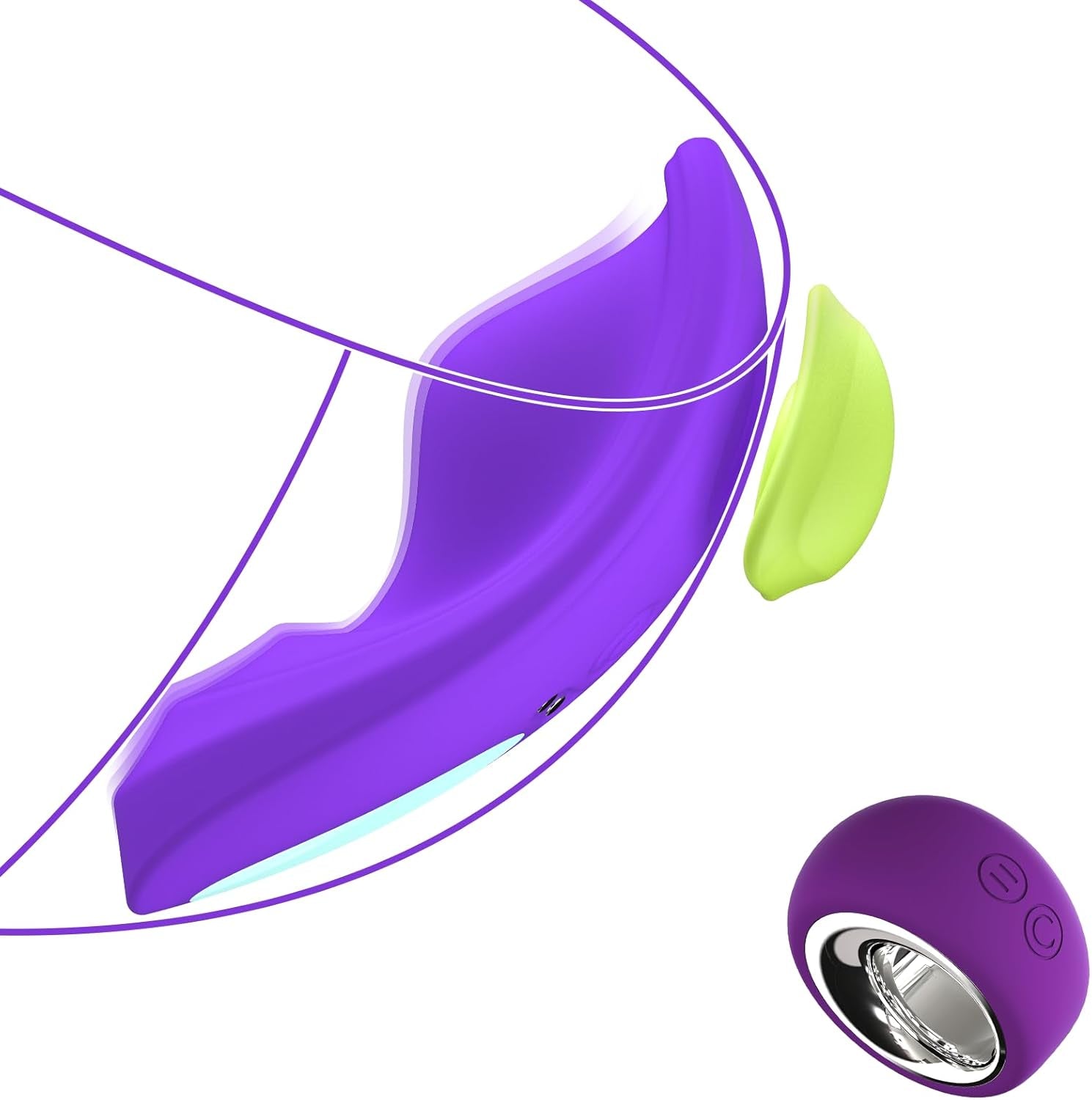 StealthClip Magnetic Wearable Panty Vibrator 10 Modes - SinfulX - Personal Care > Sexual Wellness > Panty Vibrator