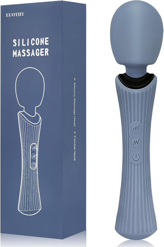 AquaLock Waterproof Wand Vibrator 12 Modes - SinfulX - Personal Care > Sexual Wellness > Wand Vibrator