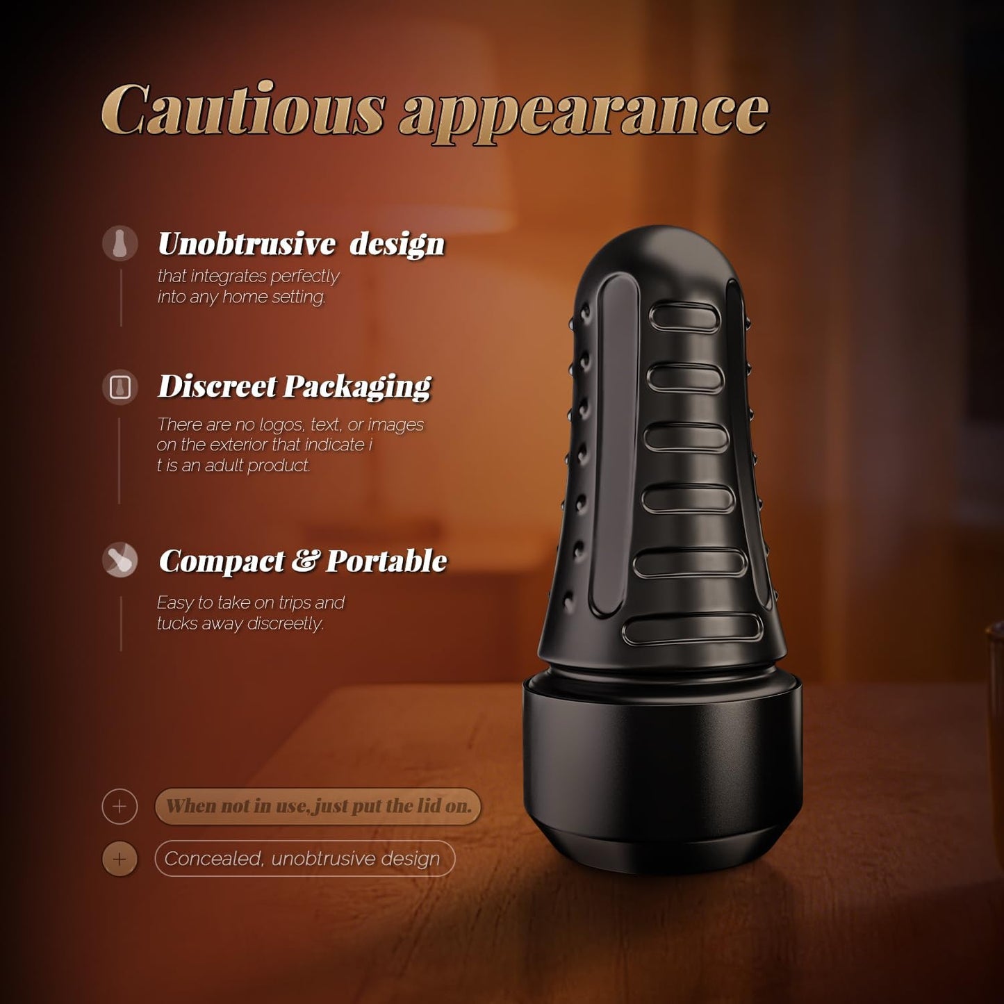 Male Masturbator Oral Sex Toys for Men, Realistic Pocket Pussy Deep Throat Oral Blow Textured with 7.5In Depth, Sexy Lips & Soft Tongue Fleshy Texture, Sex Machine Blowjob Toy for Men