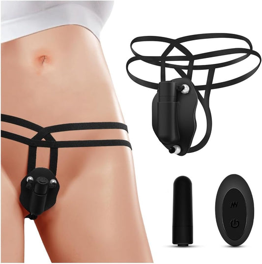 Sex Toys Wearable Panty Vibrator for Women,Remote Control Vibrator Vibrating Panties with 10 Vibration Modes,Bdsm Female Sex Toy Clitoral Stimulator Bullet Vibrator Couples Adult Sex Toys for Men