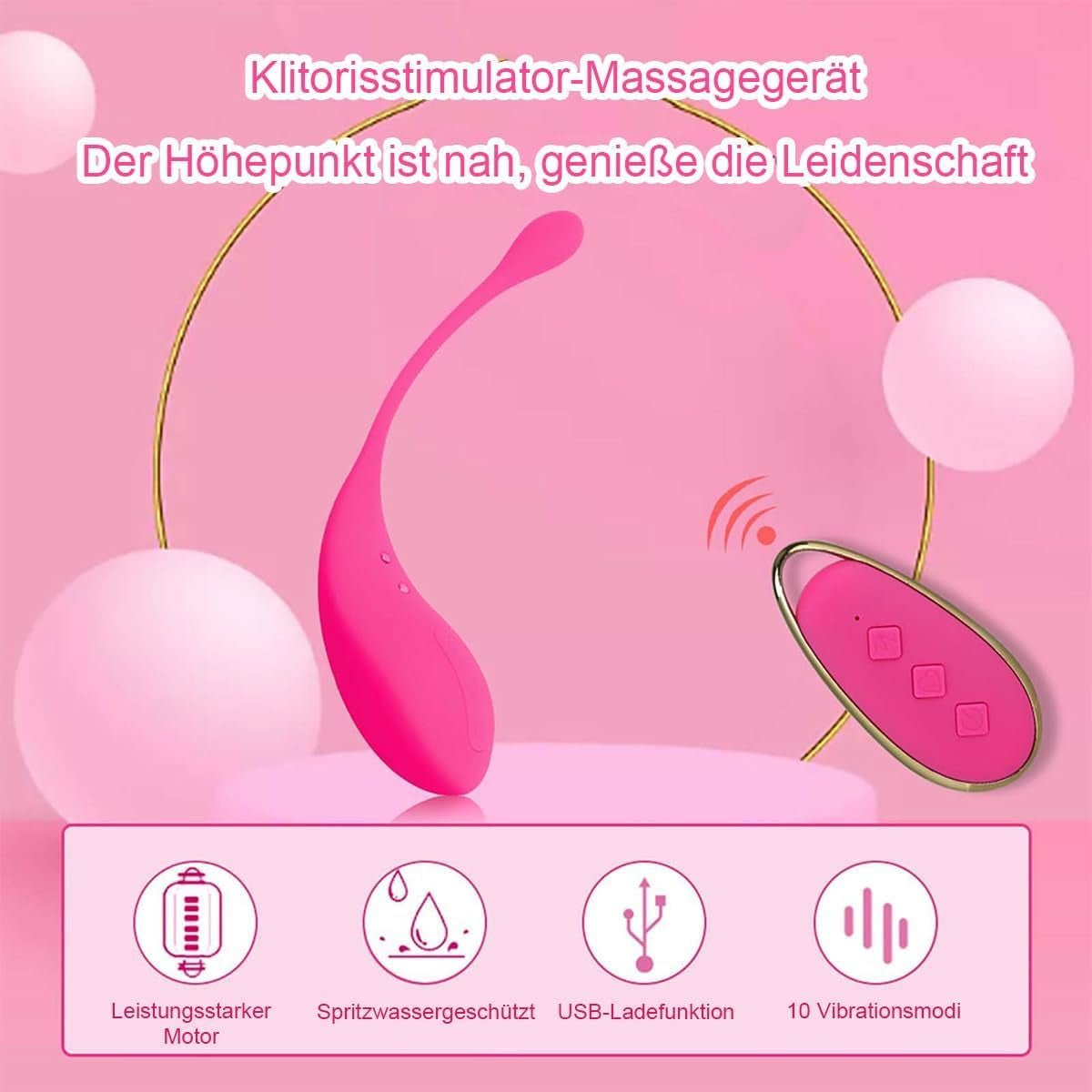 StealthSync Remote Vibrating Egg 12 Modes Waterproof Silent - SinfulX - Personal Care > Sexual Wellness > Bullet Vibrator