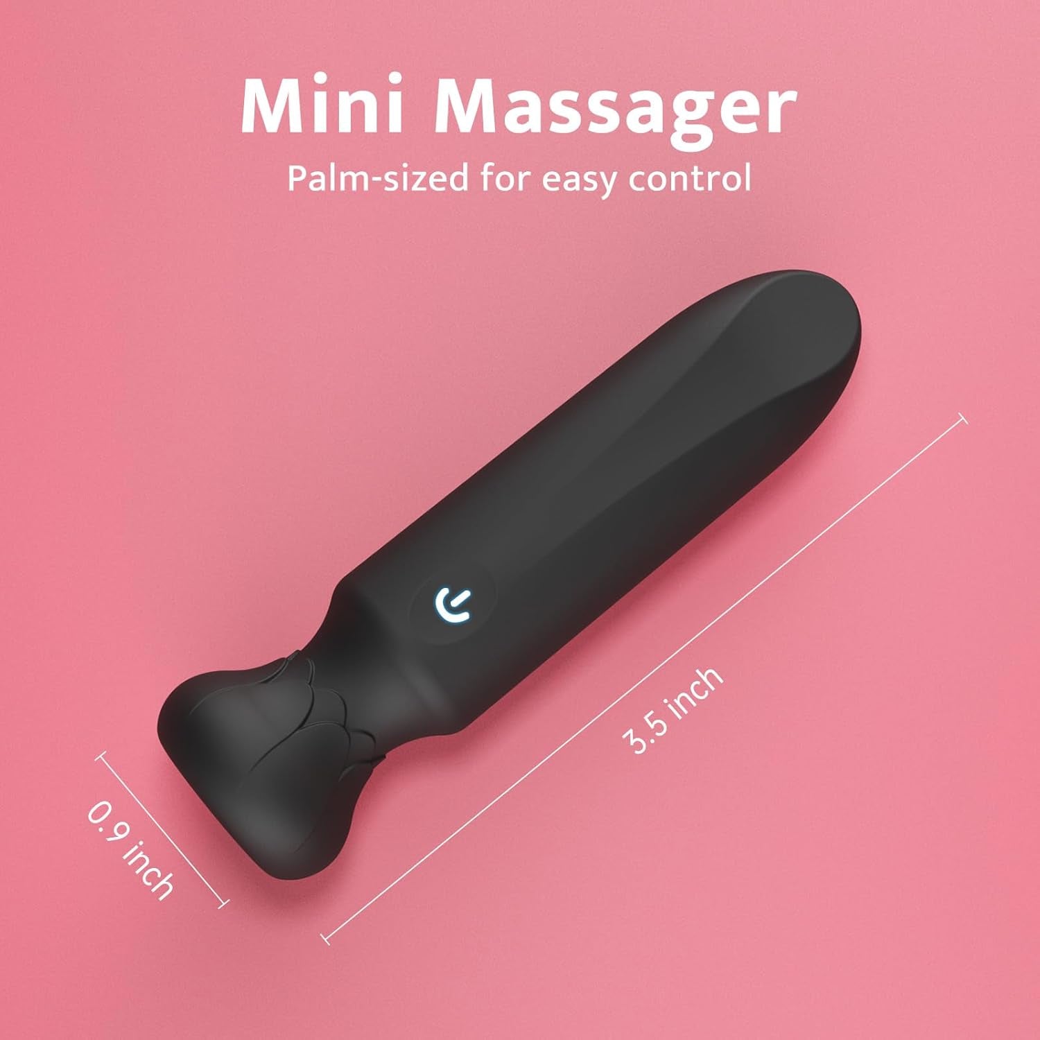 MidnightLuxe Bullet Vibrator 10 Modes Waterproof Silicone Rechargeable - SinfulX - Personal Care > Sexual Wellness > Bullet Vibrator