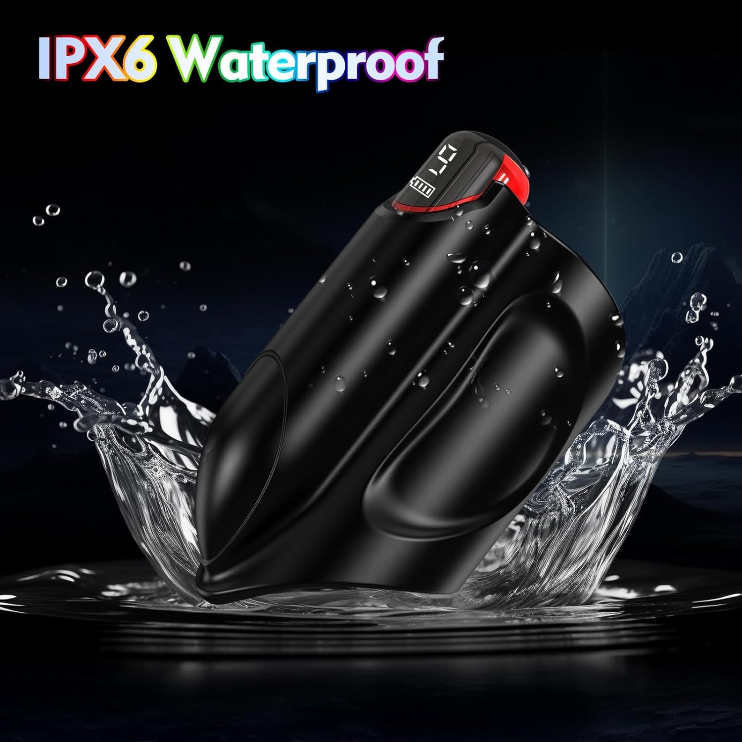 Male Sex Toy Penis Vibrator - Male Masturbator Adult Toys Penis Trainer with 9 Vibrations for Penis Training Wrap, Open-Ended Mens Vibrator with Detachable Bullet, Adult Sex Toys Games for Men Couple