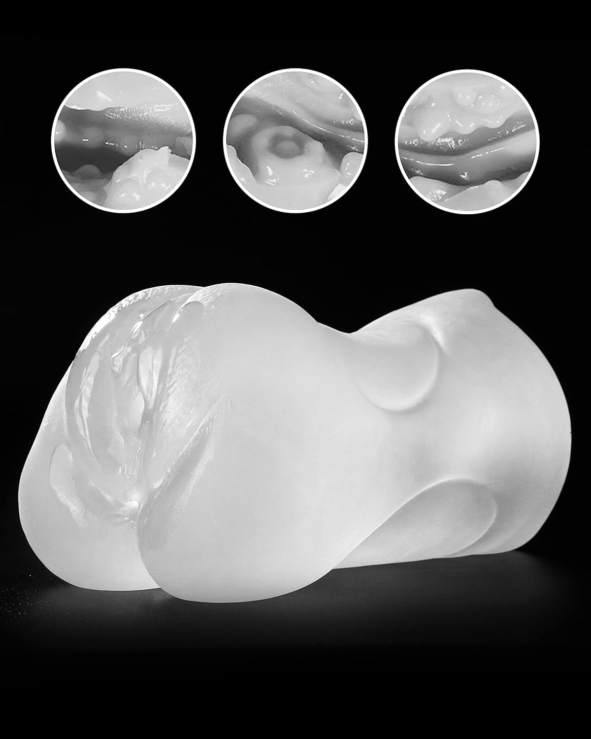 TrinityTouch Realistic Transparent Pleasure Doll Masturbator - SinfulX - 