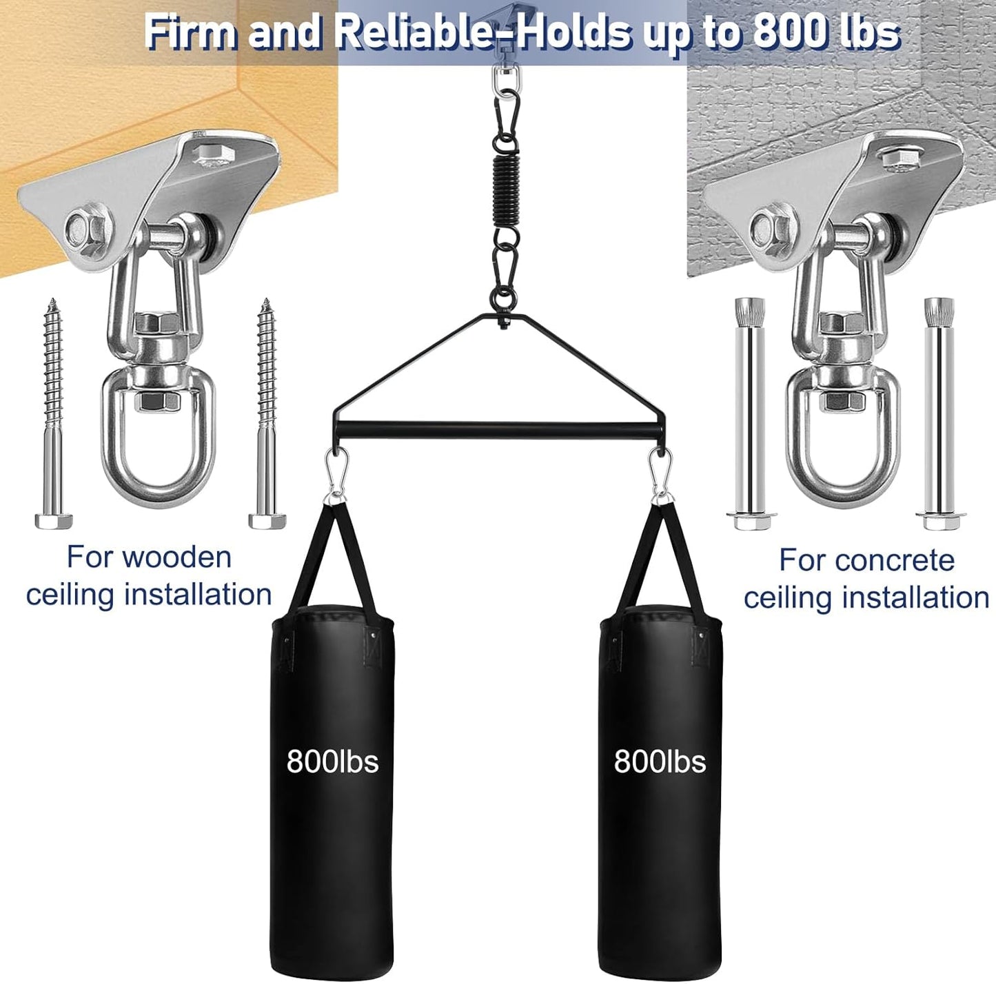 VortiqX 360° Spinning Ceiling Sex Swing 800lb - SinfulX - Personal Care > Sexual Wellness > Sex Swing