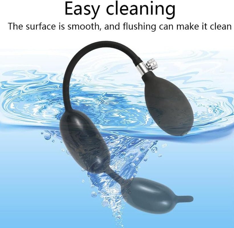 AeroCore Inflatable Urethral Plug Double Ball Dilator - SinfulX - Personal Care > Sexual Wellness > Penis Plug