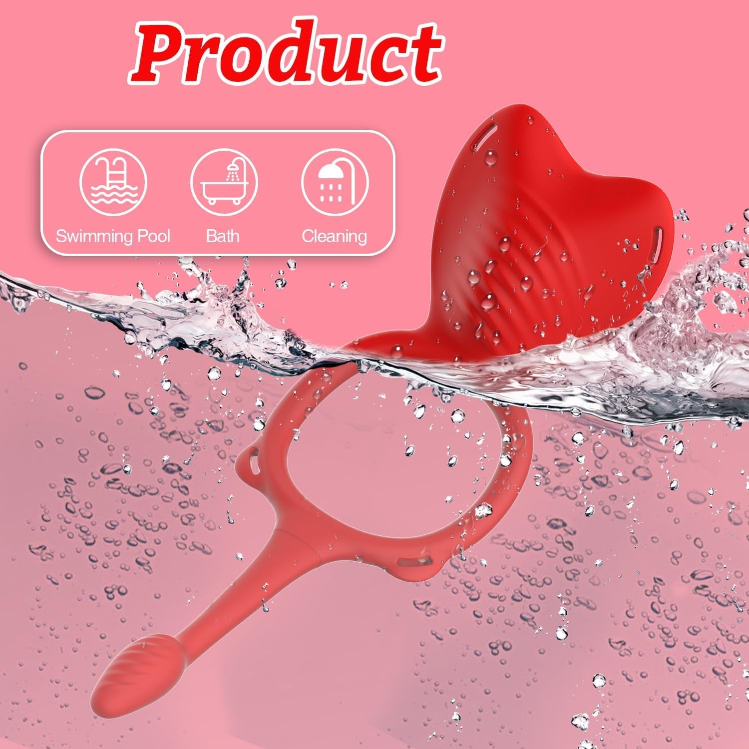 TriWear 3 - in - 1 Wearable Cock Ring Anal Plug 9 Modes - SinfulX - Personal Care > Sexual Wellness > Couples Cock Ring