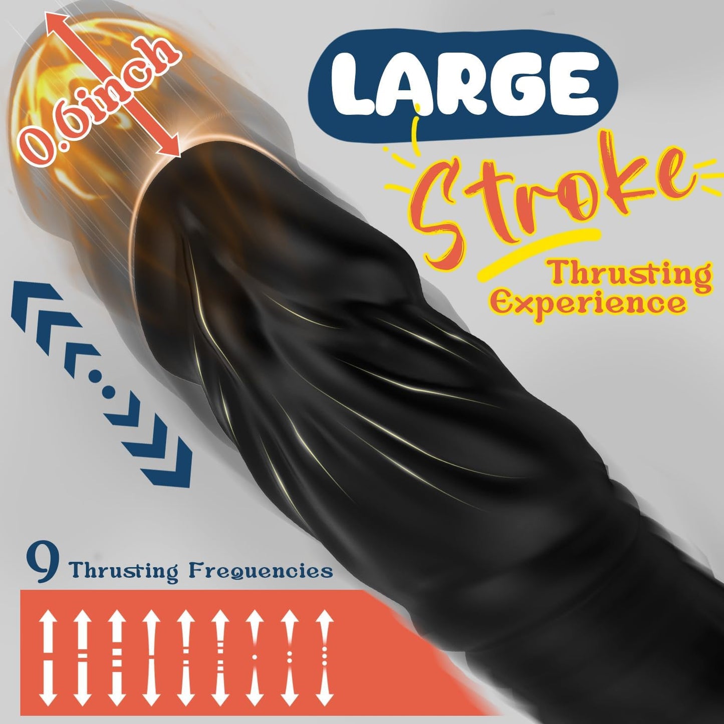 MaxThrust Thrusting Prostate Massager Cock Ring App Remote - SinfulX - Personal Care > Sexual Wellness > Prostate Massager Cock Ring