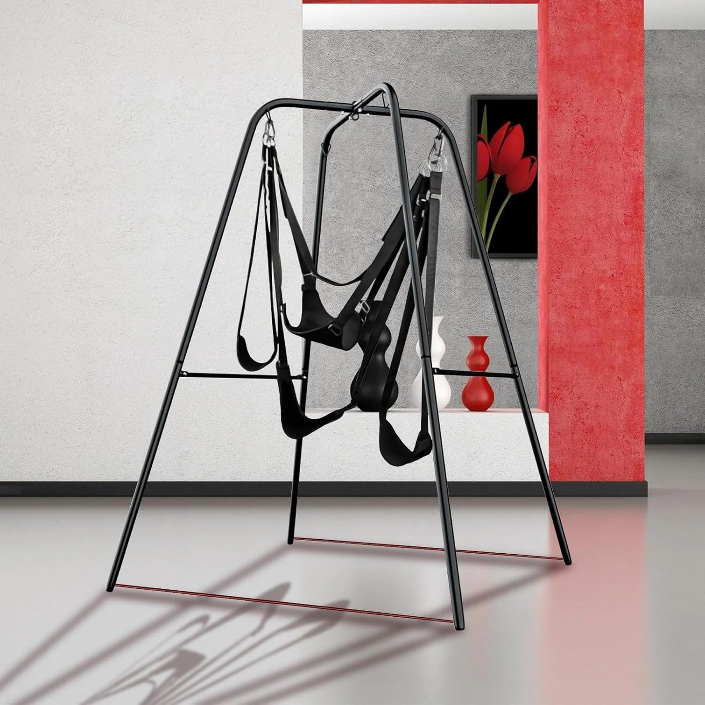 SteelFrame Freestanding Sex Swing Stand 400lb - SinfulX - 