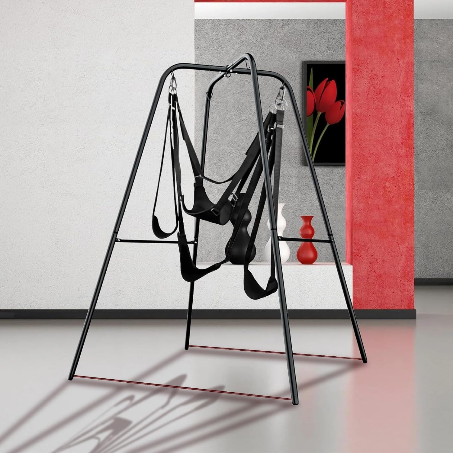 SteelFrame Freestanding Sex Swing Stand 400lb - SinfulX - 