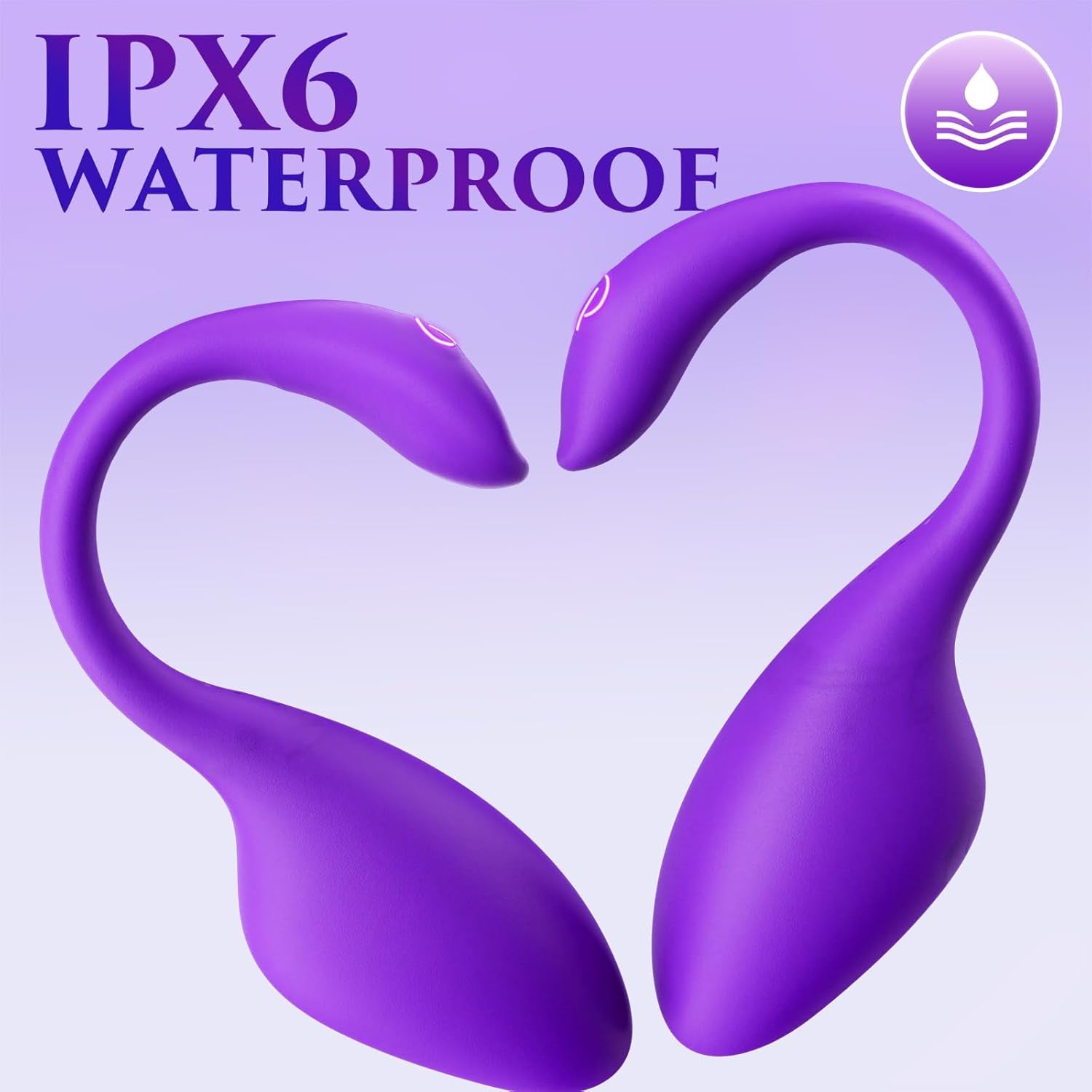 Dildo AI Sync Vibrator Sex Toys - Wearable Panty Vibrating Egg Vibrators with 9 Modes, APP Control, G Spot Clitoral Anal Butt Plug Unisex Adult Sex Toy for Women Men Couples Long Distance - SinfulX - 