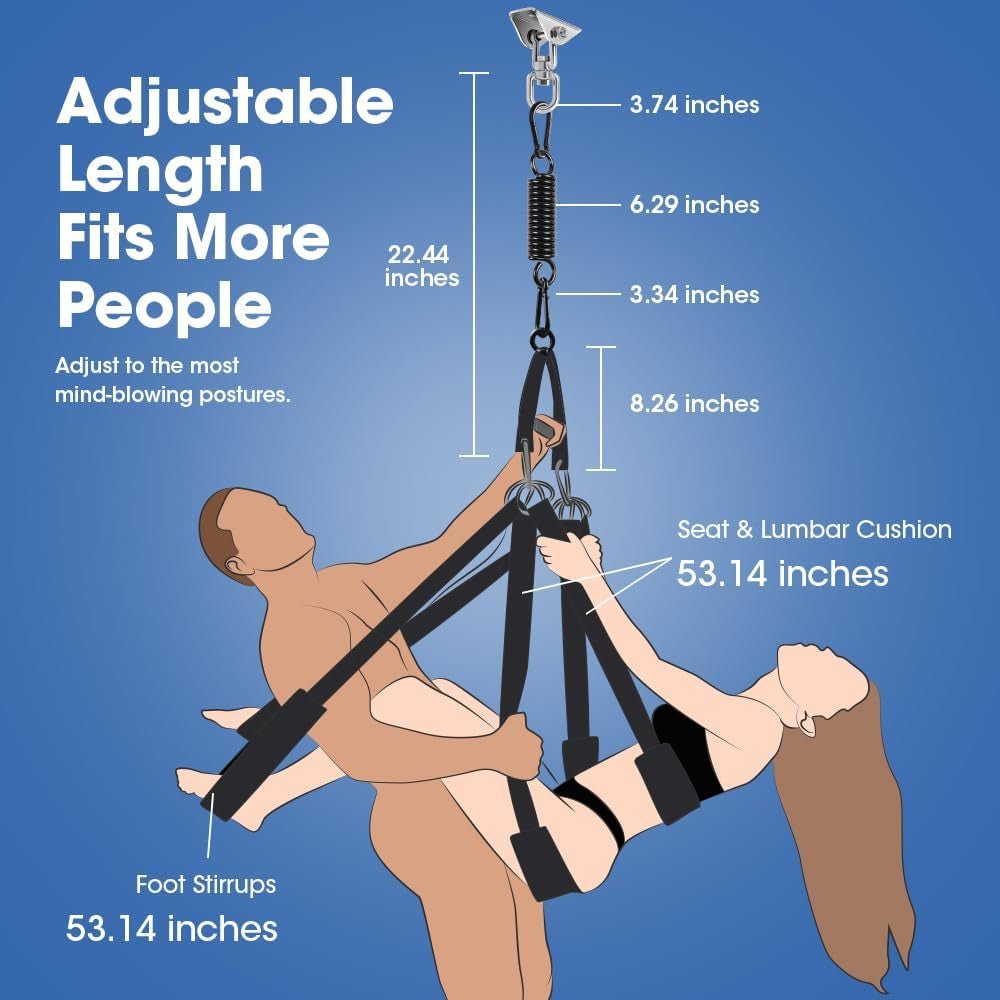 StealthSpin 360° Spinning Sex Swing - SinfulX - 