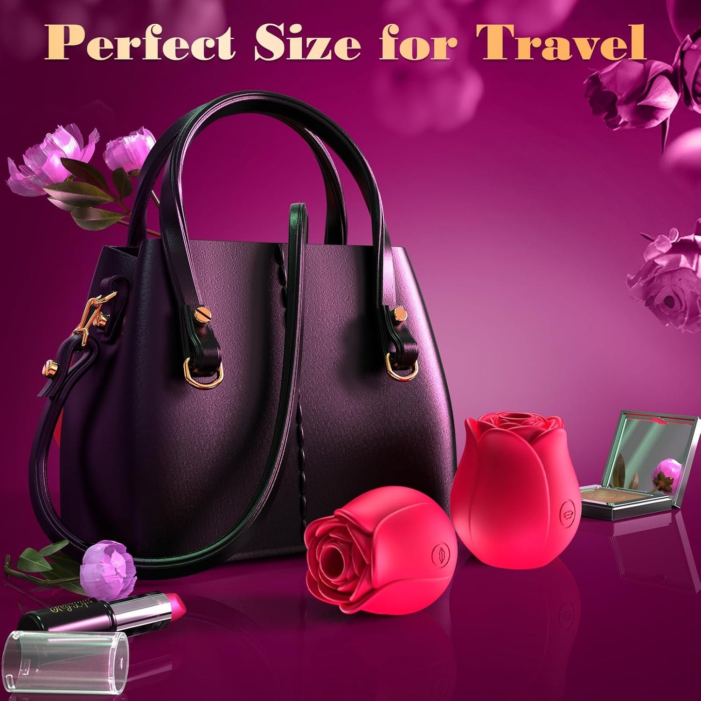 Rose Toy Women Sex Toys - Adult Toys for Women Rose Sex Toy Clit Sucker Sucking Vibrator with 10 Suction Modes Vibrater Dildo Anal Couples Female Adult Toy Dildos Vibrators Jewelry - SinfulX - 