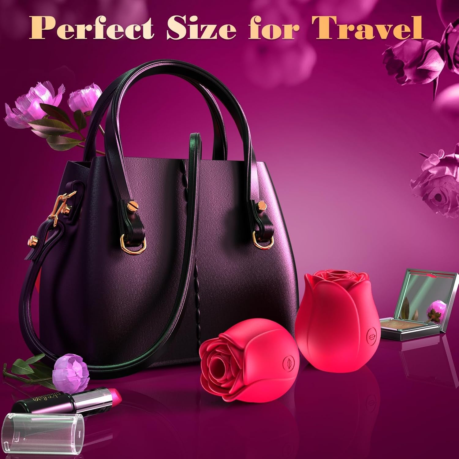 Rose Toy Women Sex Toys - Adult Toys for Women Rose Sex Toy Clit Sucker Sucking Vibrator with 10 Suction Modes Vibrater Dildo Anal Couples Female Adult Toy Dildos Vibrators Jewelry - SinfulX - 