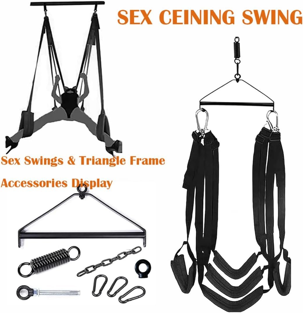 SpinVault 360° Ceiling Sex Swing 800lb Heavy Duty - SinfulX - Personal Care > Sexual Wellness > Sex Swing
