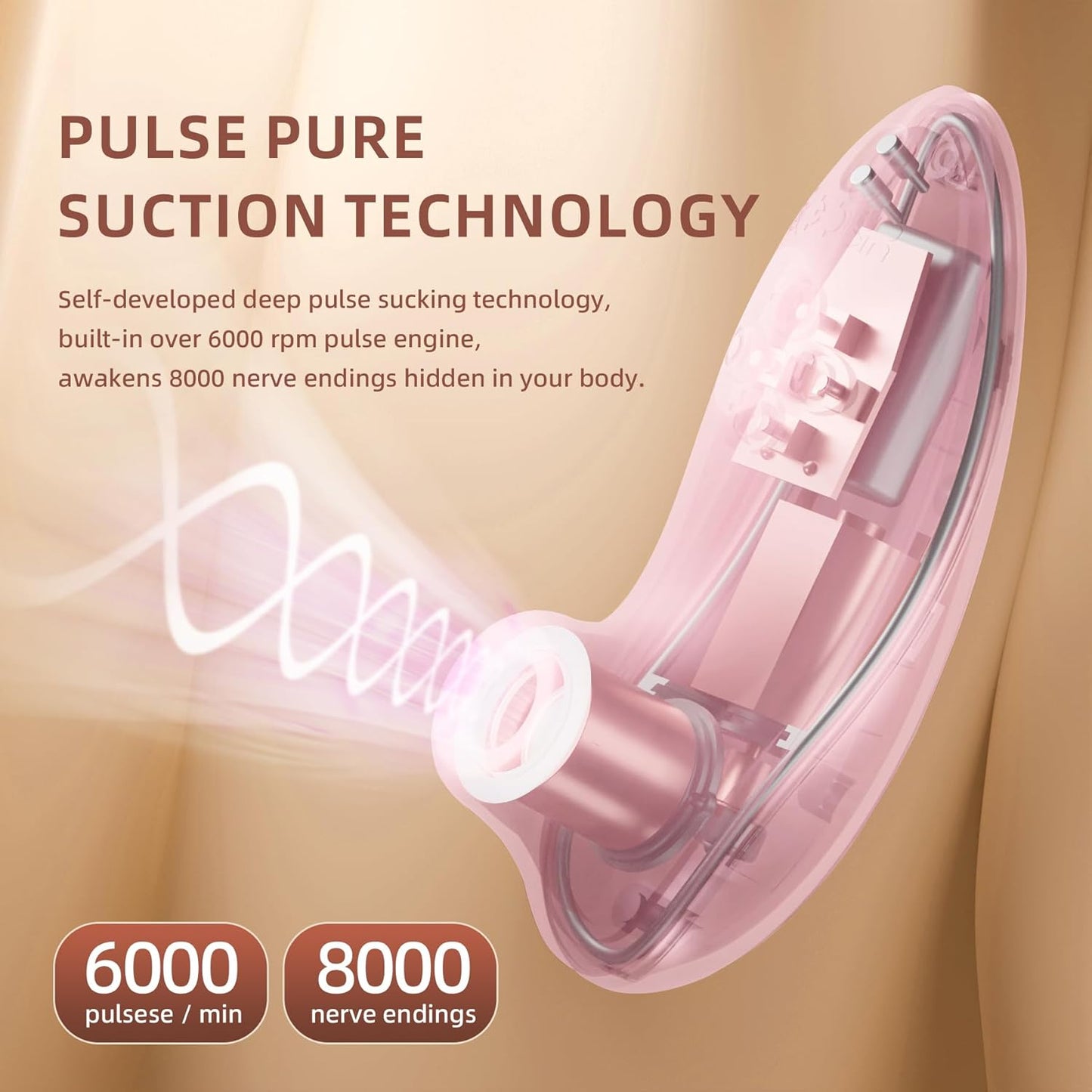 Heated Sucking Vibrator Sex Toys - Rose Sucker APP Remote Control Clitoral Stimulator with 5 * 5 Suction,Waterproof Nipple Massager for Women Female Couples Solo/Partner Play - SinfulX - 