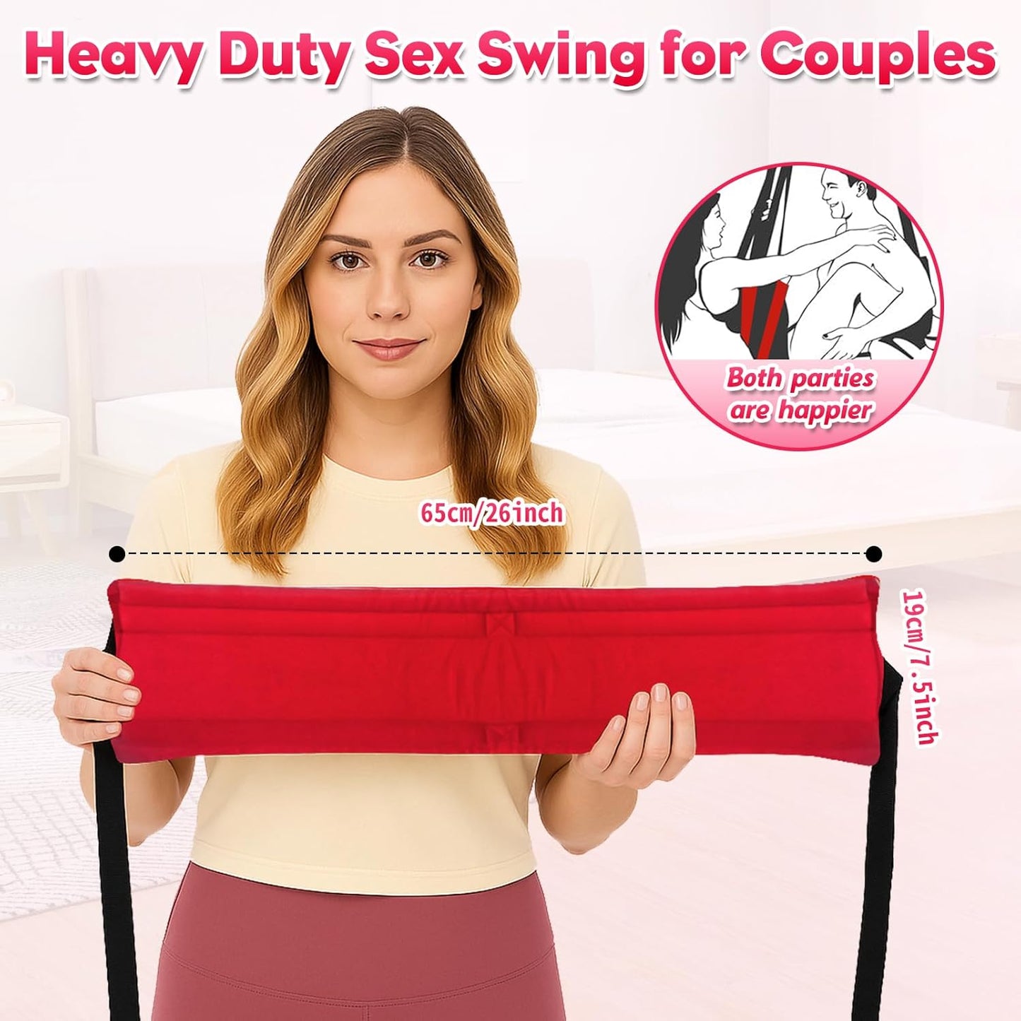 OrbitLift 360° Rotating Sex Swing 800lb - SinfulX - 