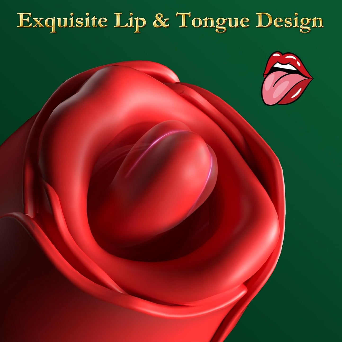 RoseTongue 360° Licking Motion for Nipple & Clit Stimulation - SinfulX - Personal Care > Sexual Wellness > Nipple Stimulator