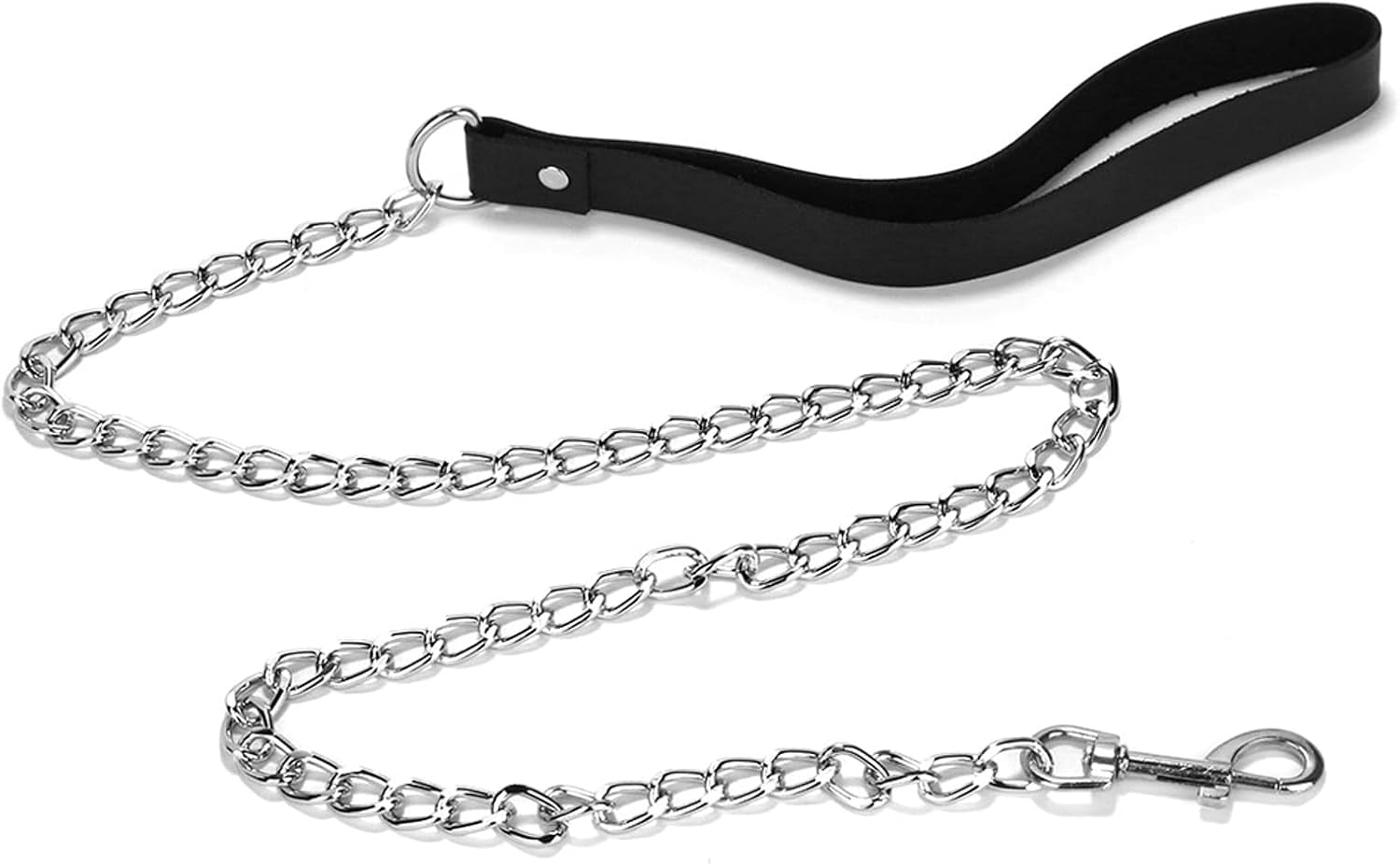 Anal Hook BDSM Bondage Set with Adjustable Handcuffs & Collar Leather Restraints Kit with Towing Chain Anal Plug Sex Toy for Adults Erotic Slave Games Foreplay - SinfulX - 