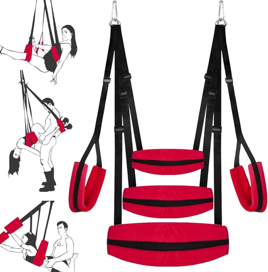 RedyX Ceiling & Door Sex Swing 300lb Support - SinfulX - Personal Care > Sexual Wellness > Sex Swing