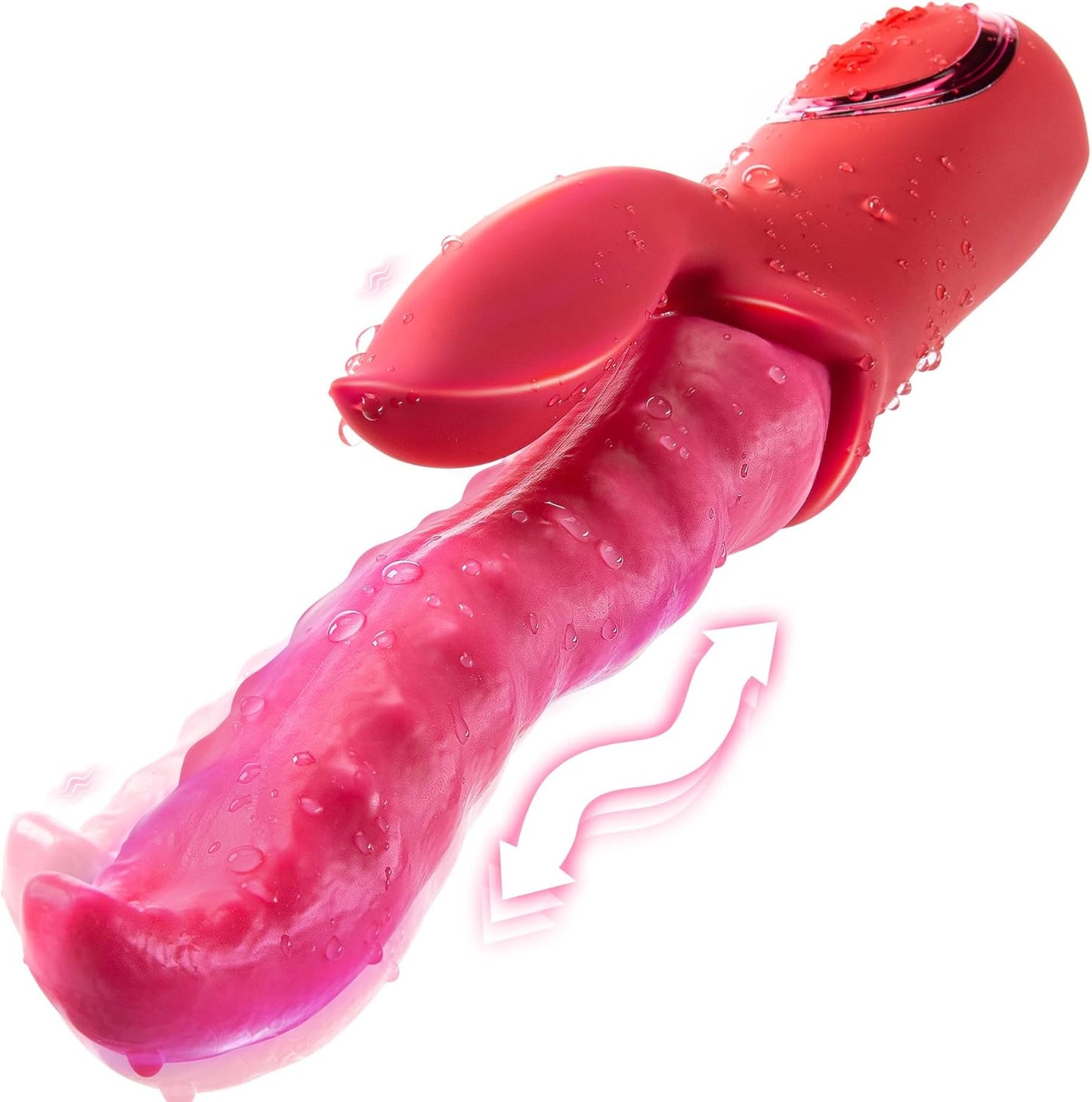 VirelWriggle Tongue Vibrator 20 Modes G - Spot Toy - SinfulX - Personal Care > Sexual Wellness > Tongue Vibrator