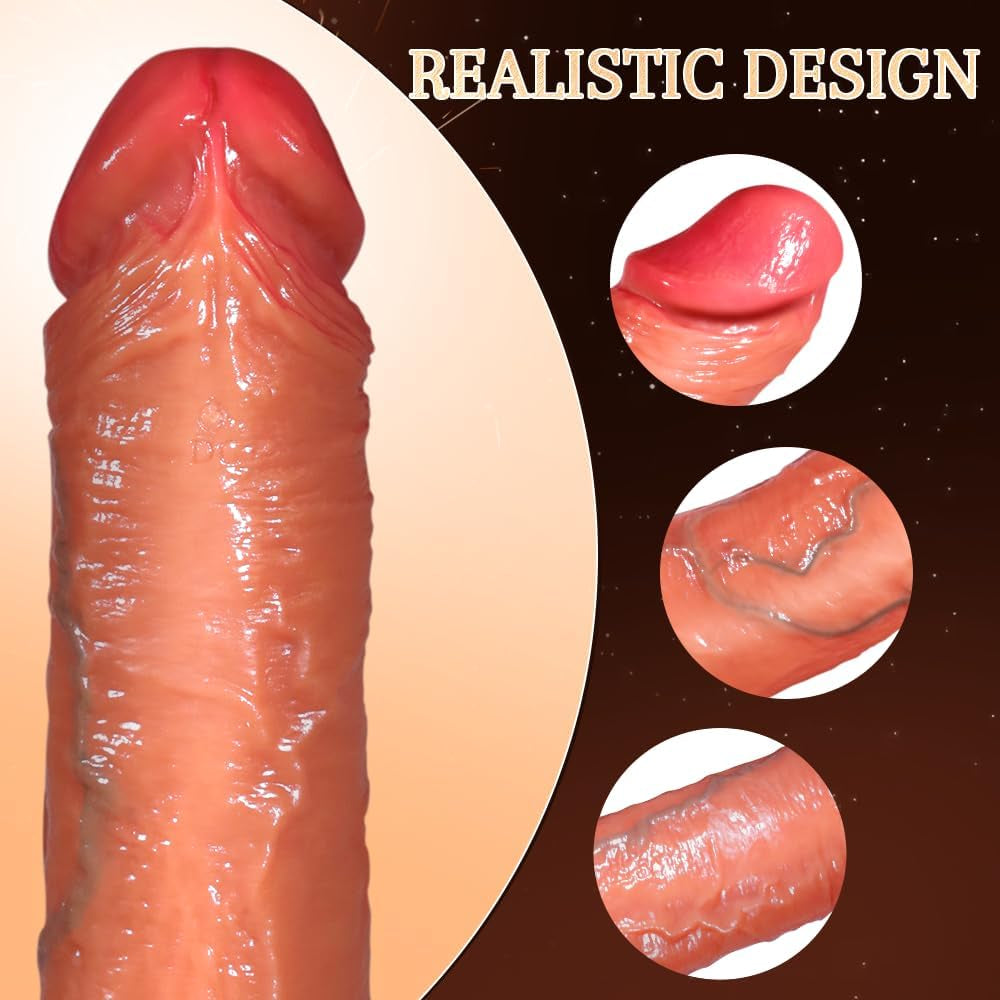 Penis Sleeve Cock Sleeve Vibrator - Penis Pump Male Sex Toys Dildo Sleeve, Penis Extender with Elastic Penis Ring Vibrating Cock Ring to Enlarge Prolong, APP & Remote Control Adult Toys 9 Modes