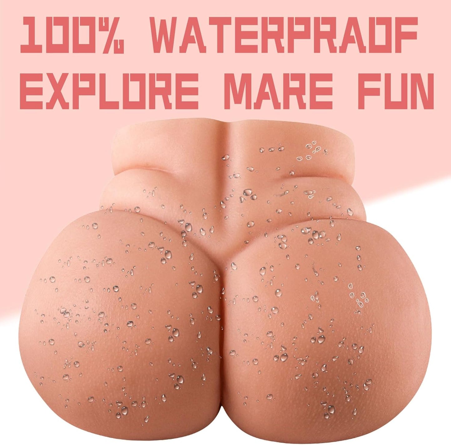 2.43Lbs Sex Doll for Male, Ass Pocket Pussy Sex Dolls for Men, Men'S Sex Toys, Female Adult Torso Mini Butt Stroker, Lifelike Soft Butt with Tight Vagina Anal Hip Male Masturbattor - SinfulX - 