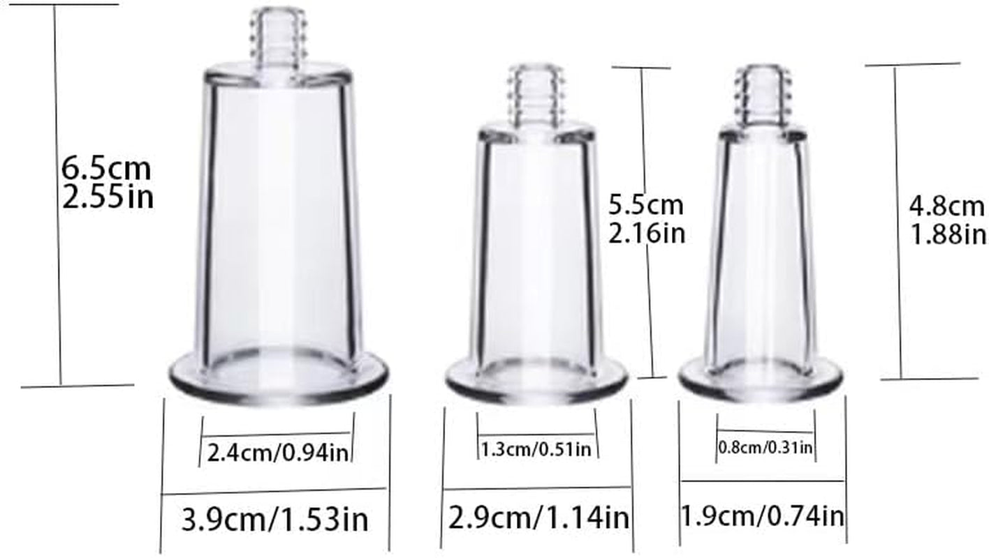 VesperX Pussy & Nipple Pump Set with 5 Cups | Manual Vacuum Pump