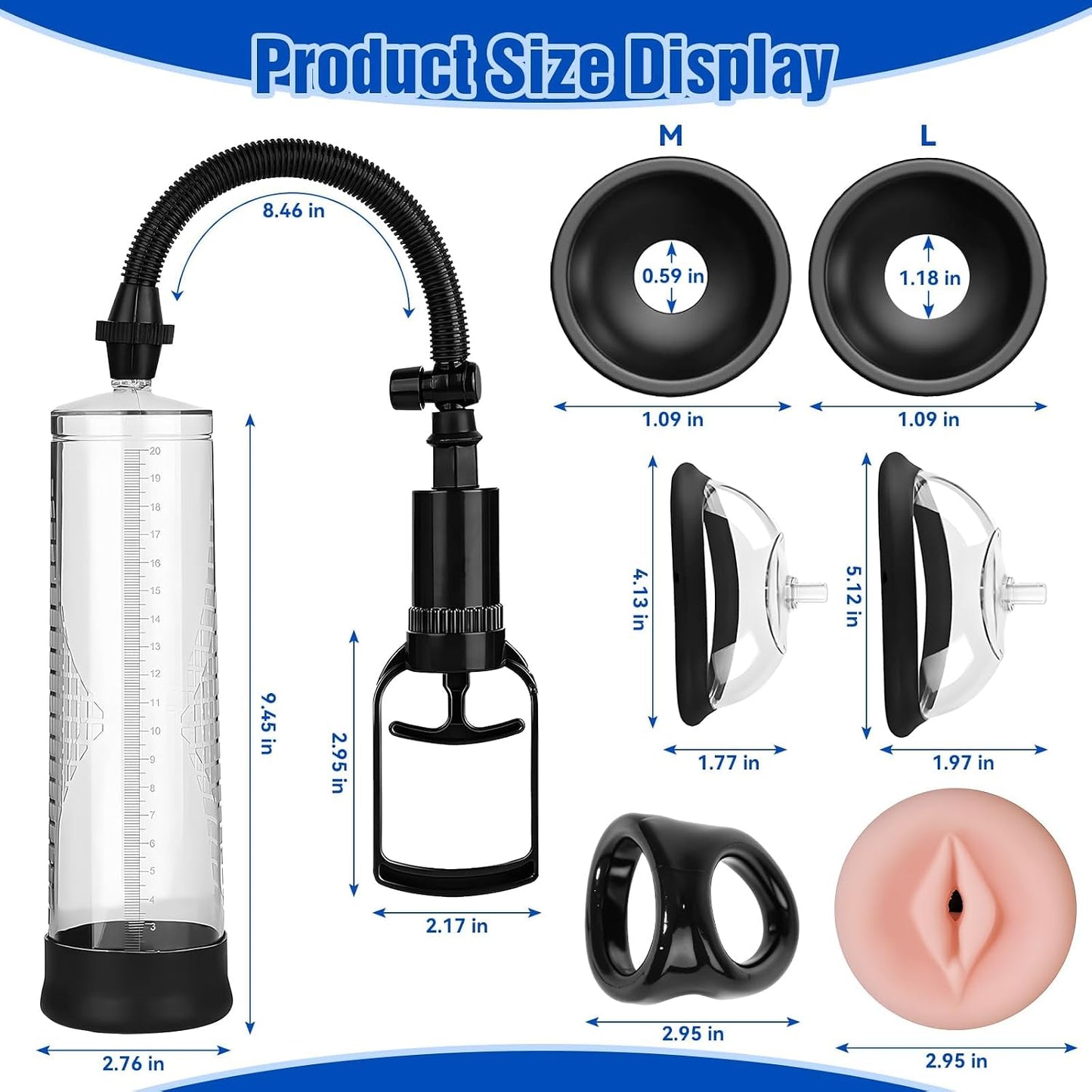 NocturneDuo 2-in-1 Penis & Pussy Pump Kit | Couples Vacuum Set