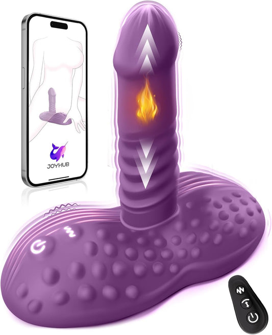 HeatRide Heated Ride - On Thrusting Grinder with Remote - SinfulX - 