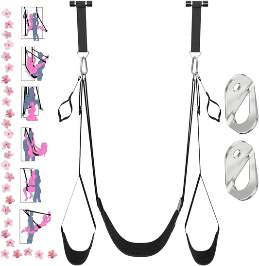 ElarisX Adjustable Door Swing with Handles - SinfulX - Personal Care > Sexual Wellness > Sex Swing