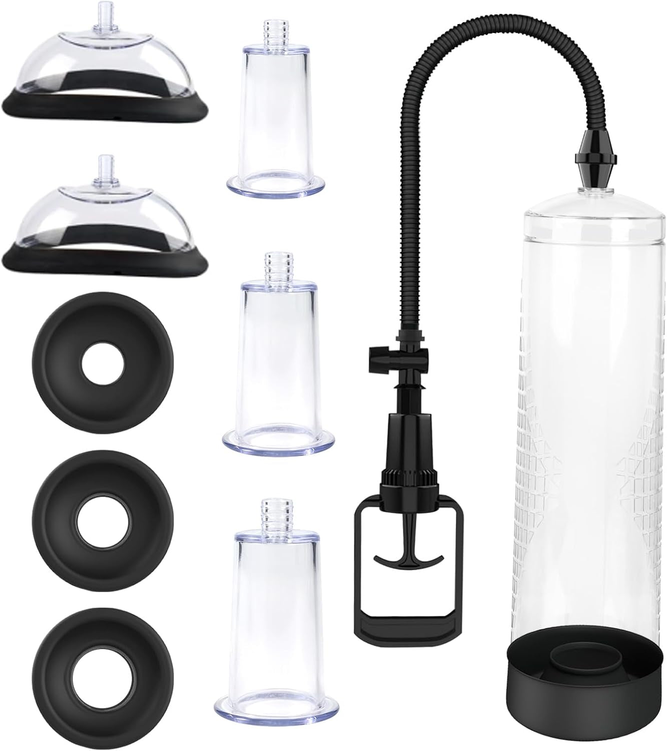 DualForce Penis & Pussy Vacuum Pump Set - SinfulX - Personal Care > Sexual Wellness > Pussy Pump