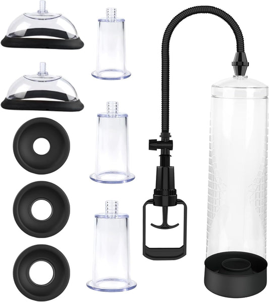 DualForce Penis & Pussy Vacuum Pump Set - SinfulX - Personal Care > Sexual Wellness > Pussy Pump