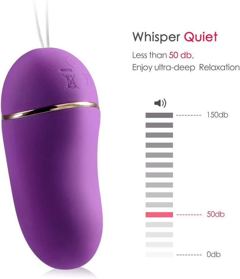 BoostVibe Egg Vibrator 12 Modes Quiet Waterproof Silicone - SinfulX - Personal Care > Sexual Wellness > Bullet Vibrator