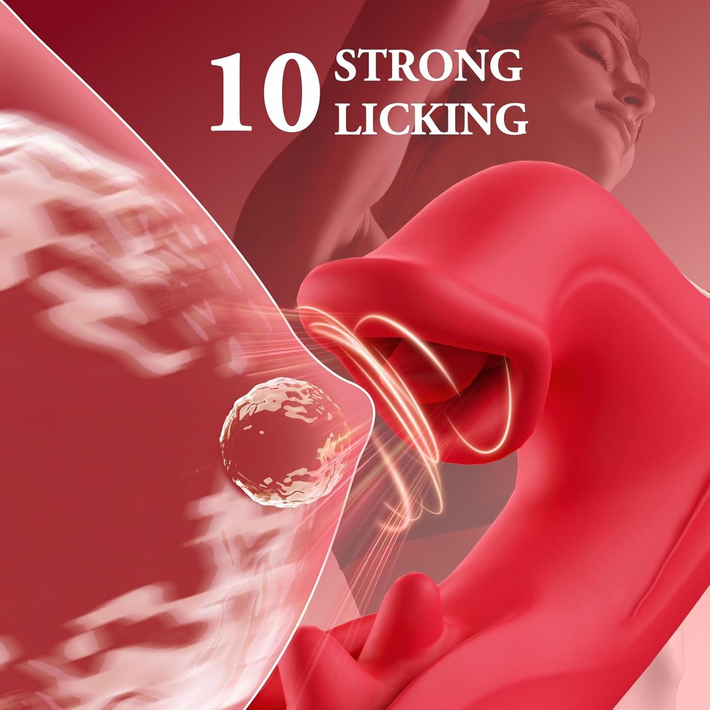 ZenvyX Thrusting Rabbit Licking Vibrator 4 - in - 1 10 Modes G - Spot - SinfulX - Personal Care > Sexual Wellness > Tongue Vibrator