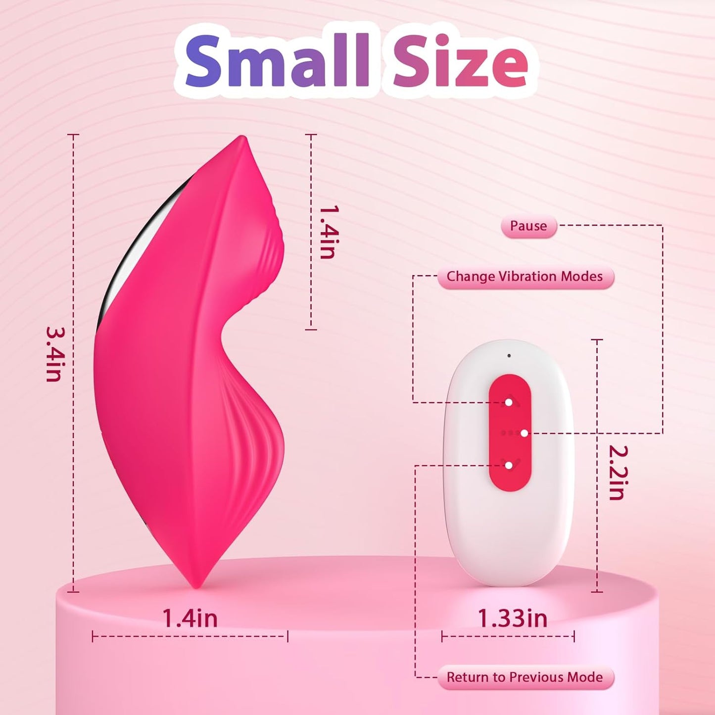 ButterflyRose APP Butterfly Panty Vibrator 9 Modes - SinfulX - Personal Care > Sexual Wellness > Panty Vibrator