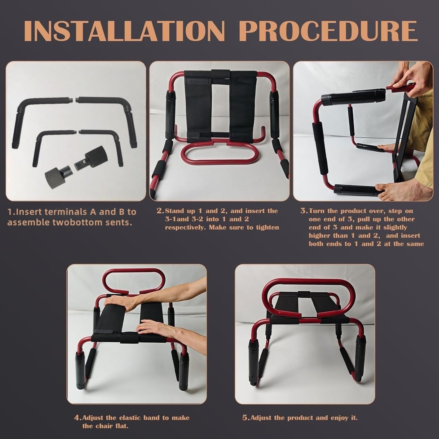 FlexThrone Adjustable Weightless Sex Position Chair - SinfulX - 