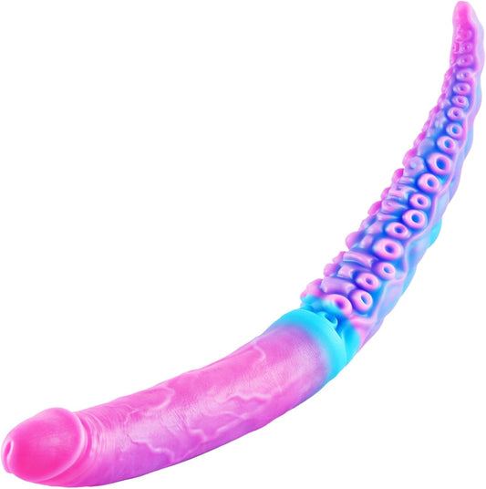 20.5" Double - Headed Tentacle Realistic Dildo,Huge Silicone Double Sided Dildo, Fantasy Octopus Giant Lifelike Penis,Long Thick Dual - Ended Monster Shaft for Vaginal/Anal,Lesbian & Gay Sex Toy - SinfulX - 