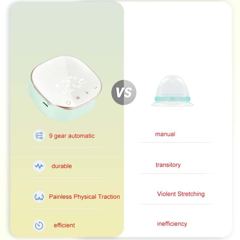 NipVive Green Electric Nipple Corrector - SinfulX - Personal Care > Sexual Wellness > Nipple Stimulator