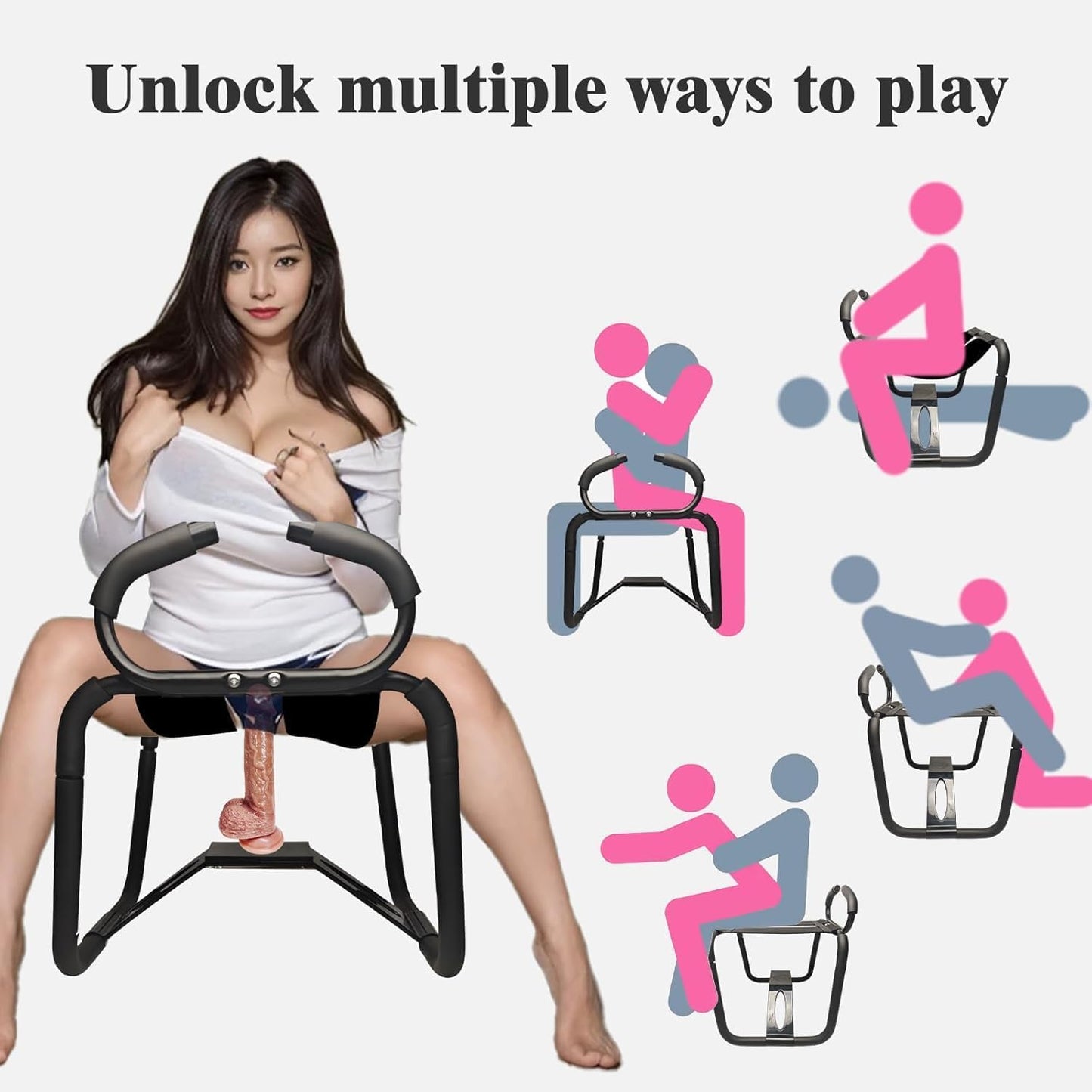 GravityFlex Weightless Adjustable Sex Position Chair - SinfulX - 