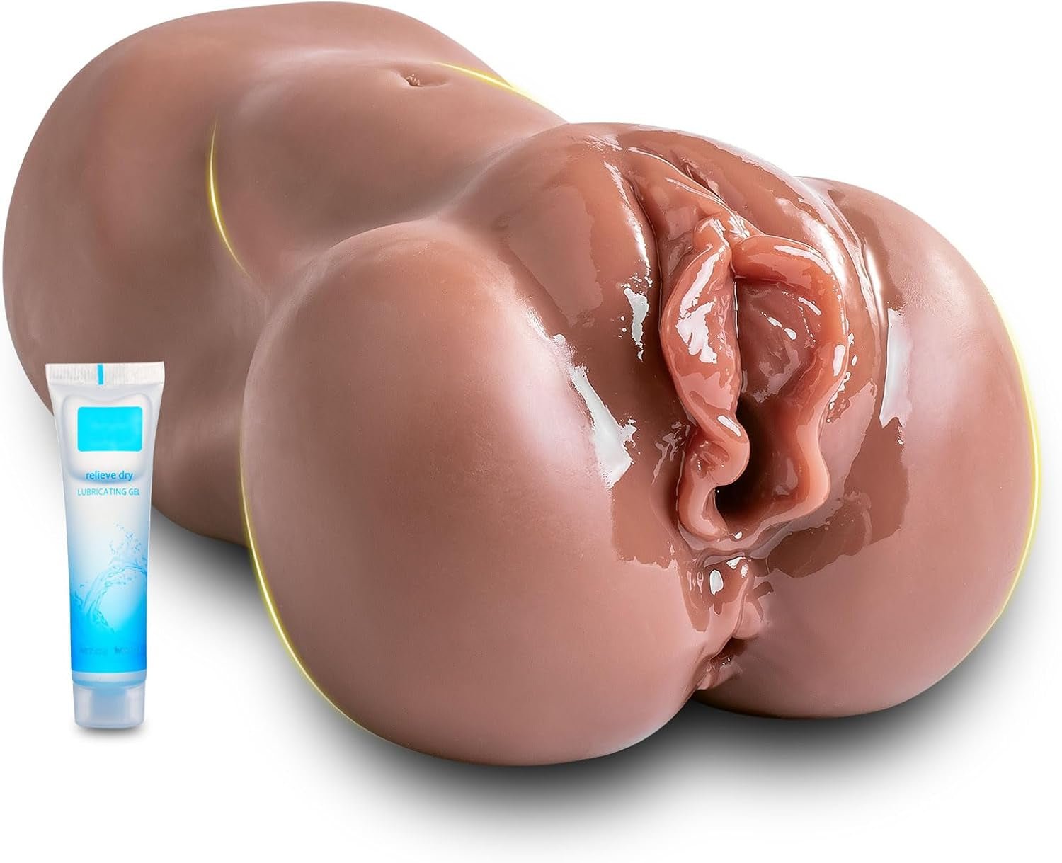 Pocket Pussies Sex Dolls for Men - Realistic Sex Dolls Pocket Pussy Male Masturbator with Lifelike Labia & Vagina & Anal Tunnel, Adult Sex Toys Stroker for Male Sex Play Game & Masturbation Pleasure - SinfulX - 