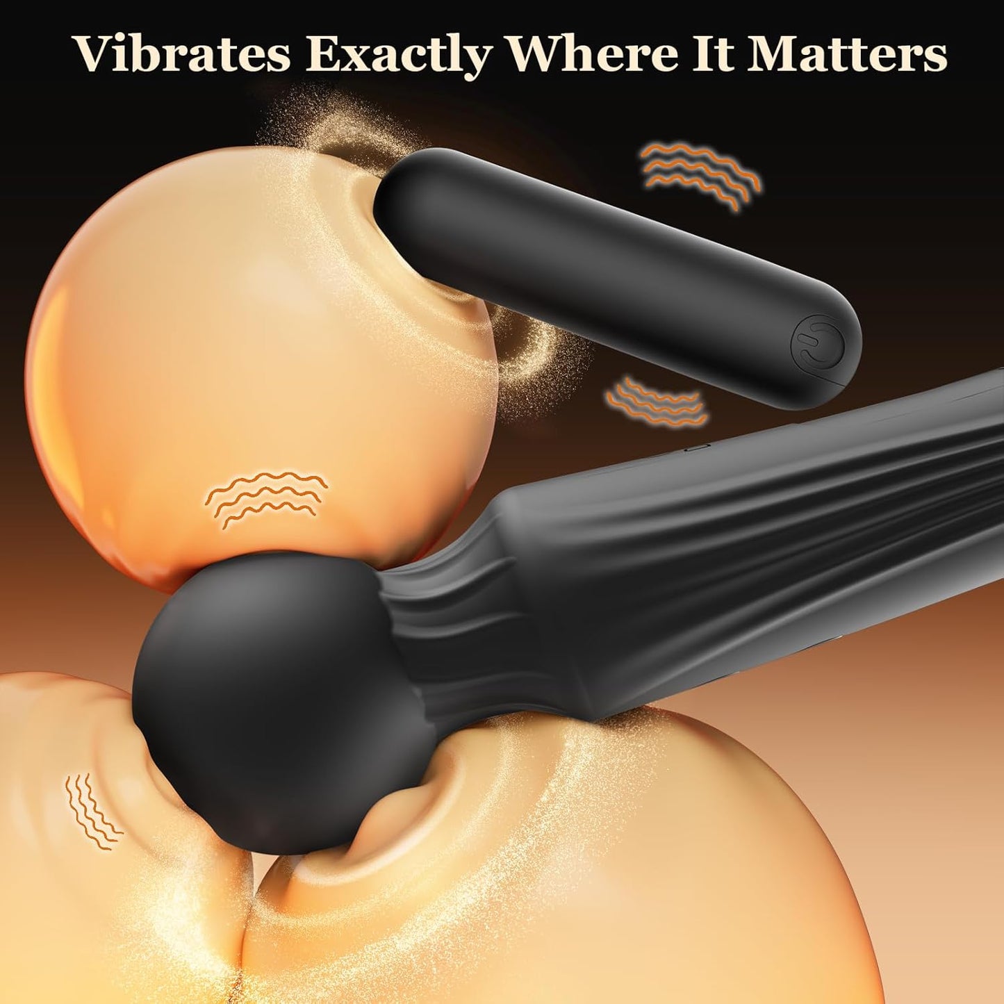 Wand Vibrator Massager & Bullet Vibrator & Anal Plug Set | Powerful Vibrator for Couple with 7 Vibration Modes | Adult Toys for Clitoral Anal Stimulation | Sex Toys for Beginner Women and Couple