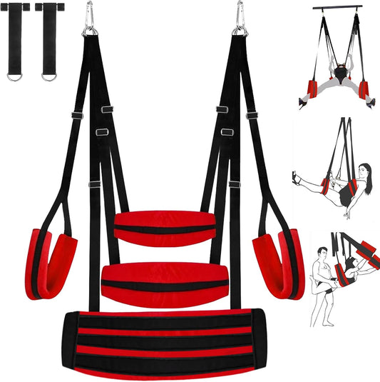 TitanHold Heavy - Duty Sex Swing 800lb Adjustable - SinfulX - Personal Care > Sexual Wellness > Sex Swing