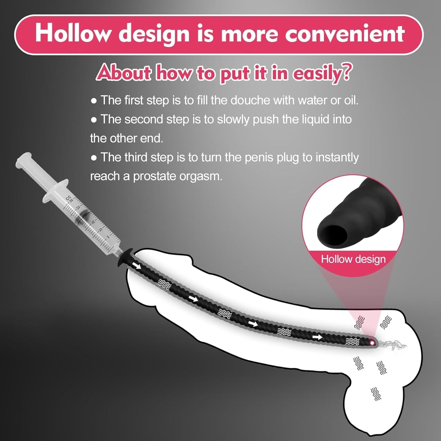 DualPath 5PCS Urethral Sounds Silicone Dilator Set - SinfulX - Personal Care > Sexual Wellness > Penis Plug