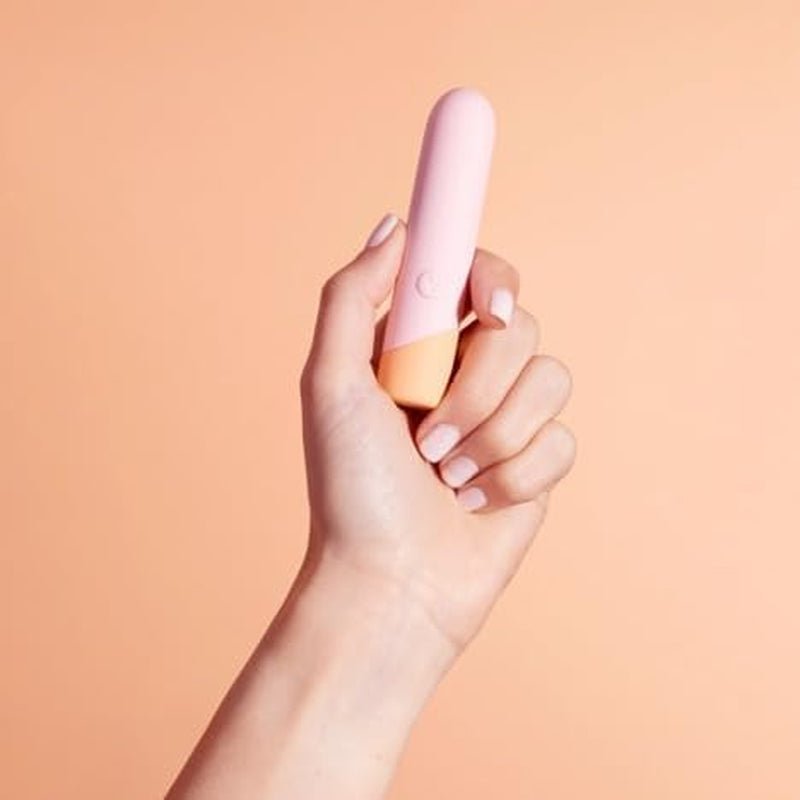 PeachLuxe Mini Bullet Vibrator Waterproof Quiet Rechargeable - SinfulX - Personal Care > Sexual Wellness > Bullet Vibrator