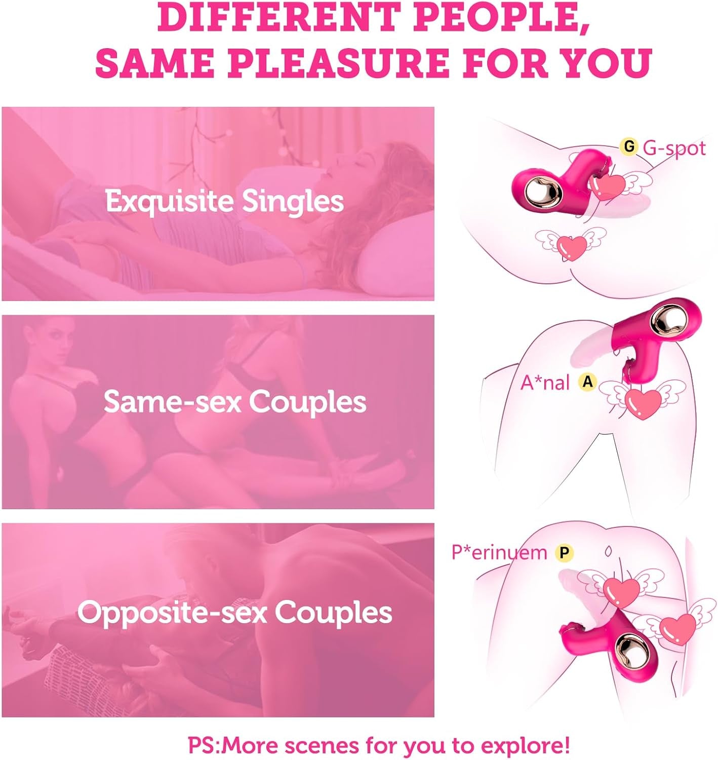 ThrustRose Thrusting Tapping Rabbit Vibrator - SinfulX - Personal Care > Sexual Wellness > Flapping/Tapping Vibrator
